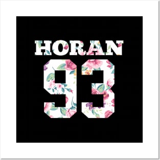 Horan 93 Horan 93 Black Small Posters and Art
